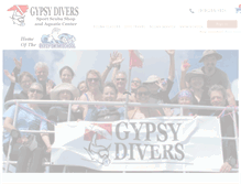 Tablet Screenshot of gypsydivers.com